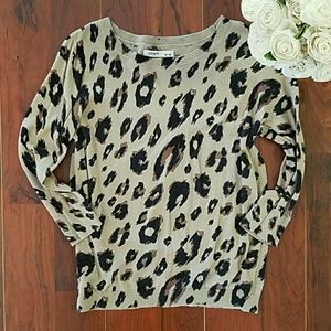 Cheetah Print Sweater